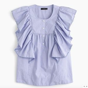J.Crew Ruffled Blouse
